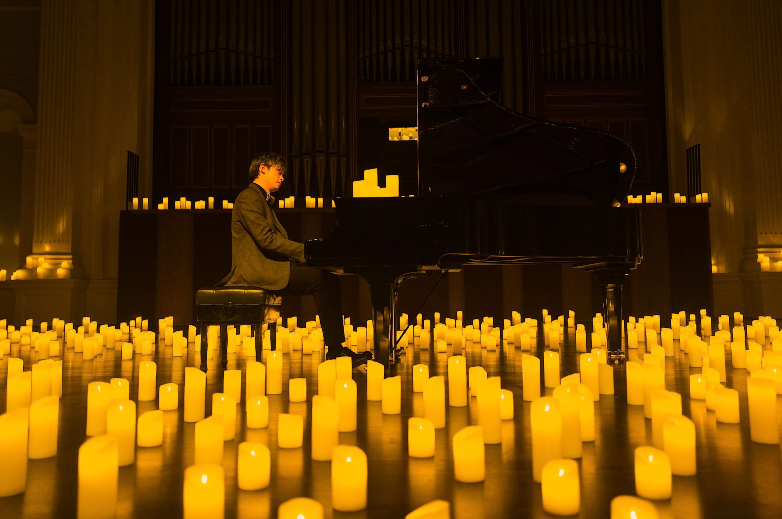 Candlelight traz tributos a Linkin Park e Hans Zimmer ao Teatro Municipal Humberto Sinibaldi Neto em Rio Preto, no dia 10 de outubro.