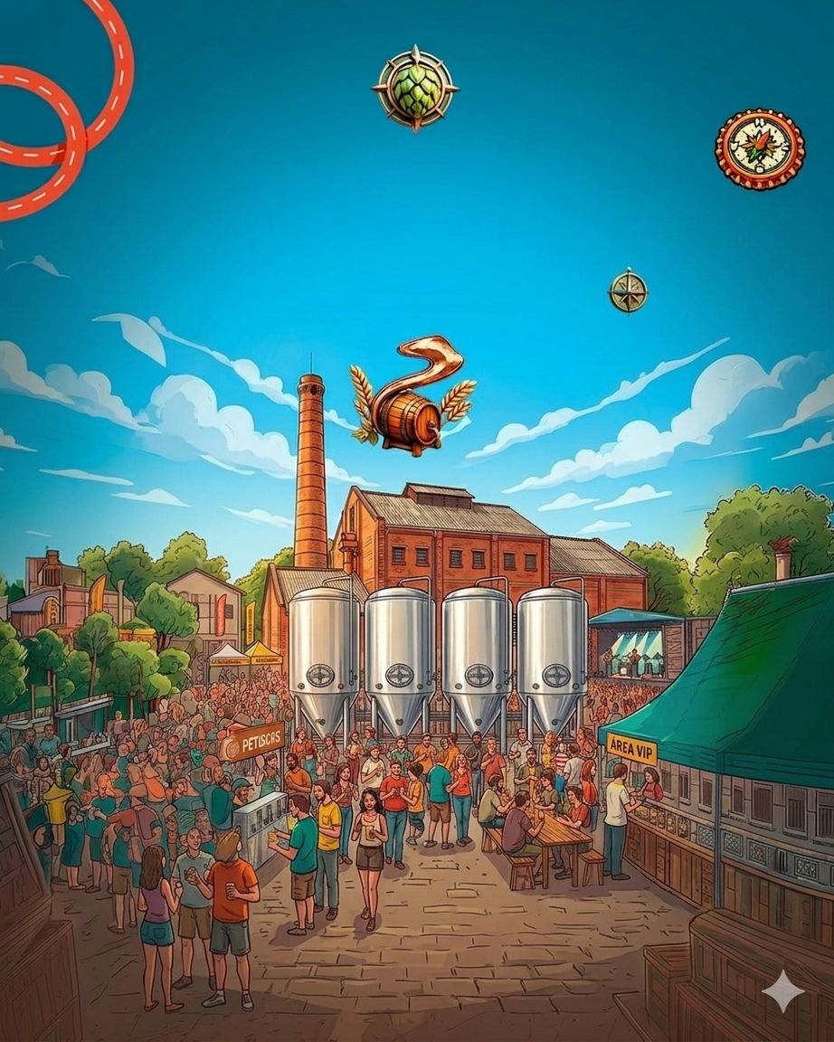 Festa da Rota Cervejeira de Rio Preto será realizada entre os dias 24 e 26 de abril, na Swift.