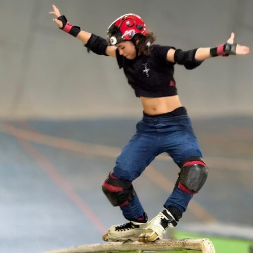 Patinadora Joana Caroline disputa Brasileiro e entra na briga por vaga no Mundial