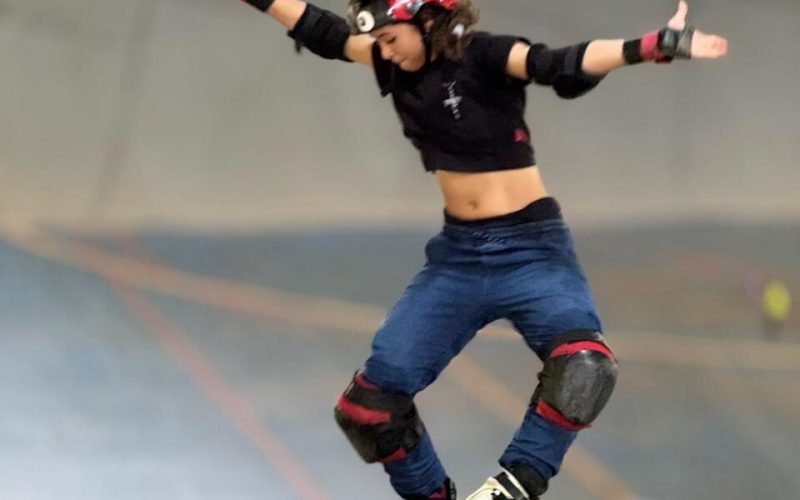 Patinadora Joana Caroline disputa Brasileiro e entra na briga por vaga no Mundial