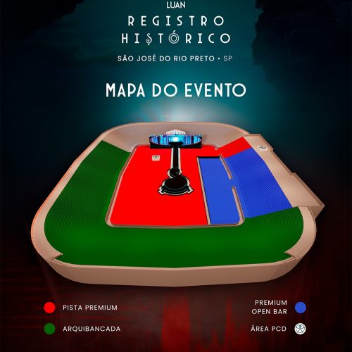 Luan Santana leva ‘Registro Histórico’ ao Teixeirão e abre vendas com mapa oficial inédito em Rio Preto
